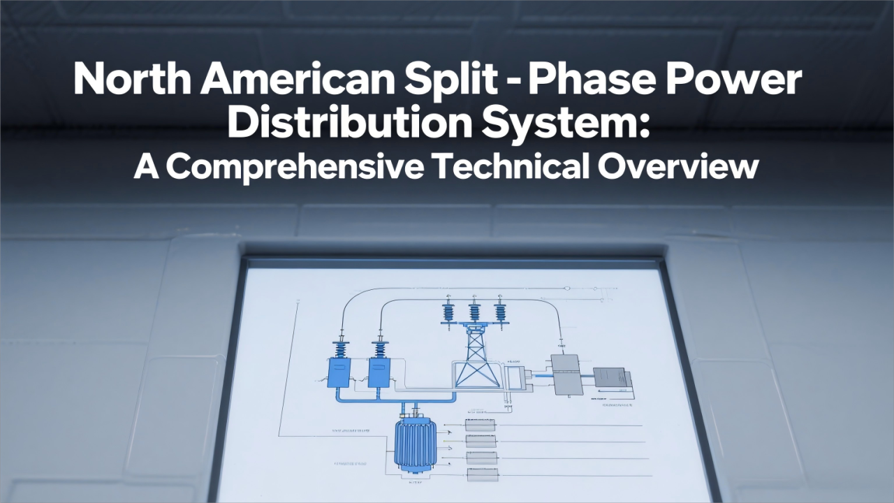 North American Split-Phase Power Distribution System: A Comprehensive Technical Overview